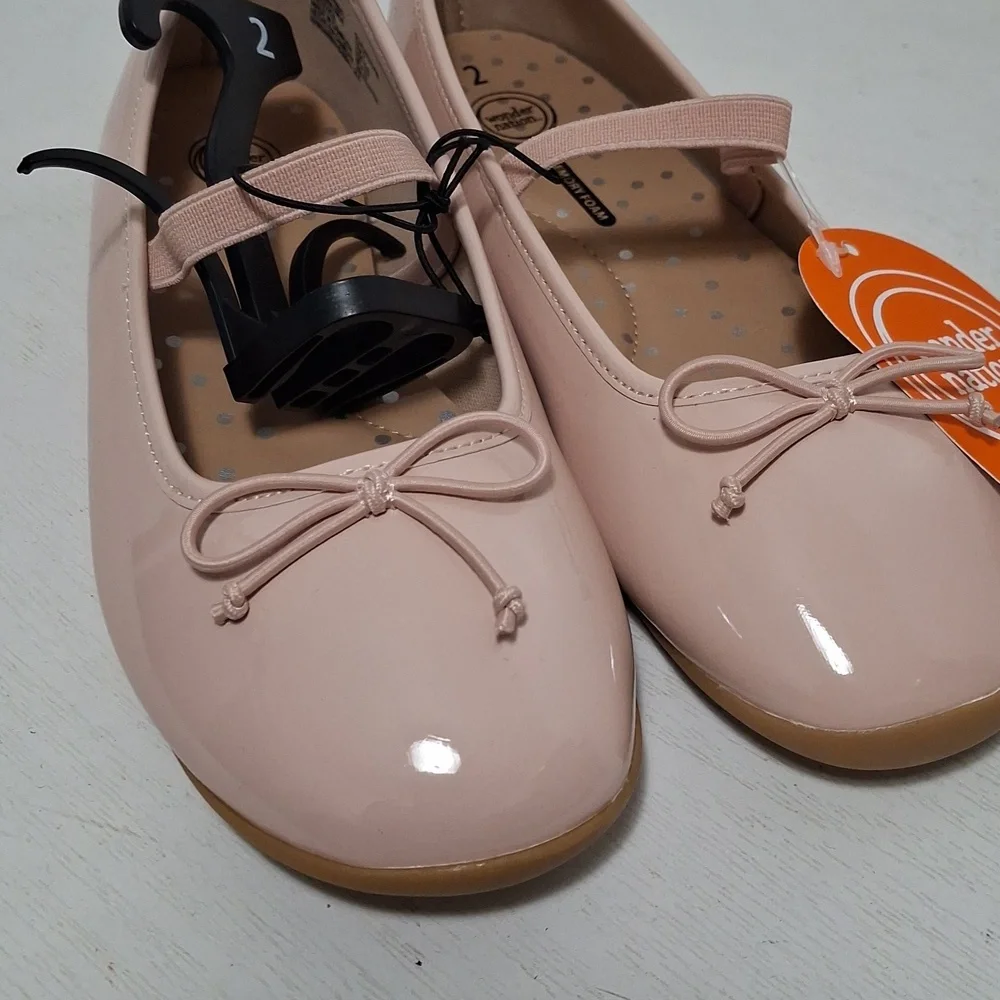 Kids Shoes Pink Flats And Sparkle Sandels